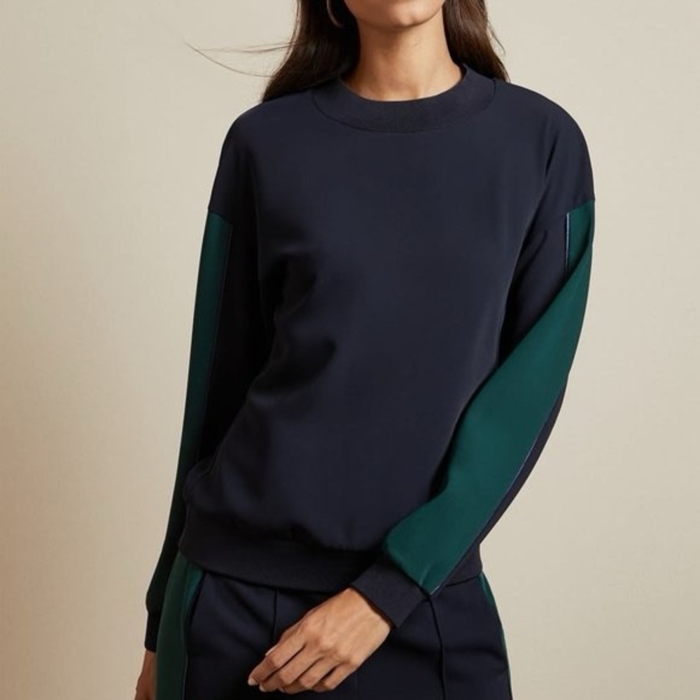 Ted Baker Sweatshirt Keelee contrast-panel